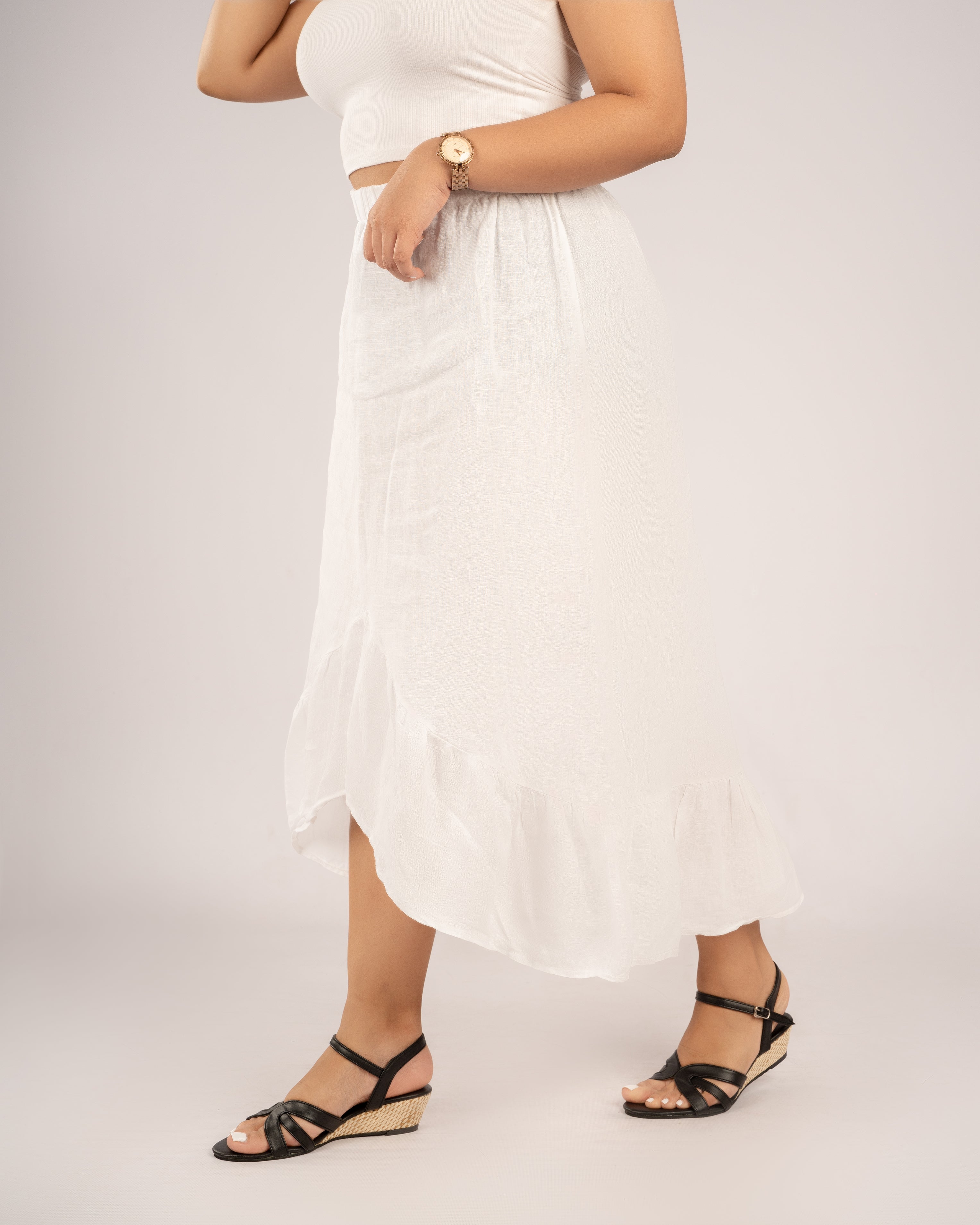 BLACK CUT OUT WEDGES