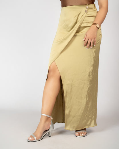 SILVER ANKLE STRAP KITTEN HEELS