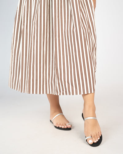 SILVER TOE RING SLIP ONS