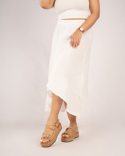 JUTE FLATFORM SANDALS