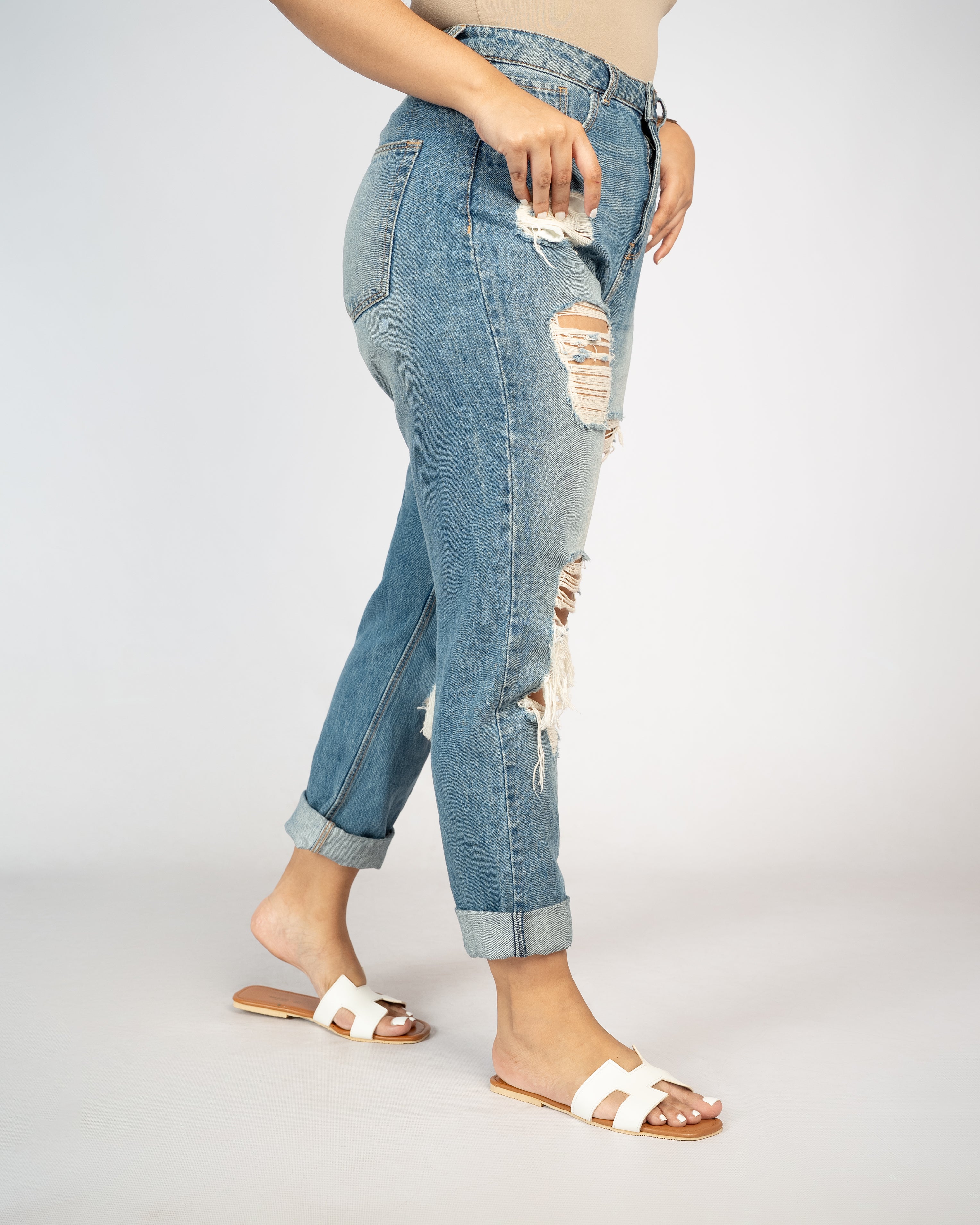 WHITE CUT OUT SLIDES