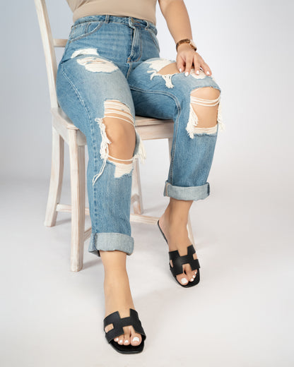 BLACK CUT OUT SLIDES