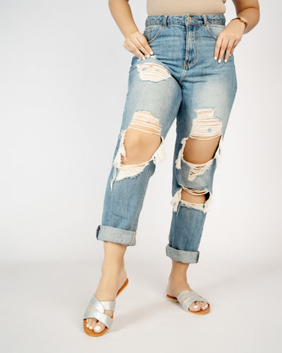 SILVER TWISTED CUT-OUT SLIDES