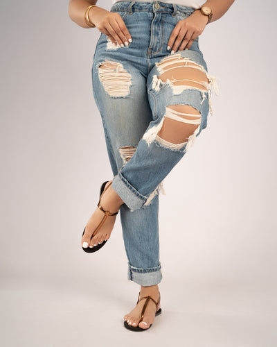 COPPER THONG SANDALS