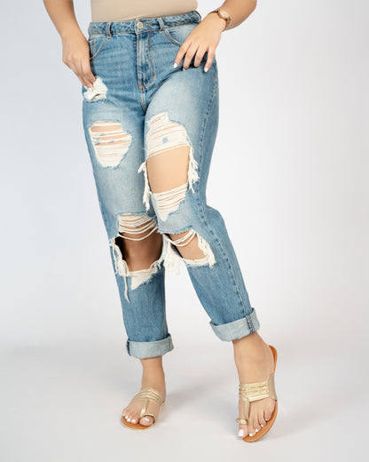 TAN AND GOLD CHAPPALS