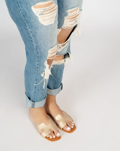 GOLD CUT-OUT SLIDES