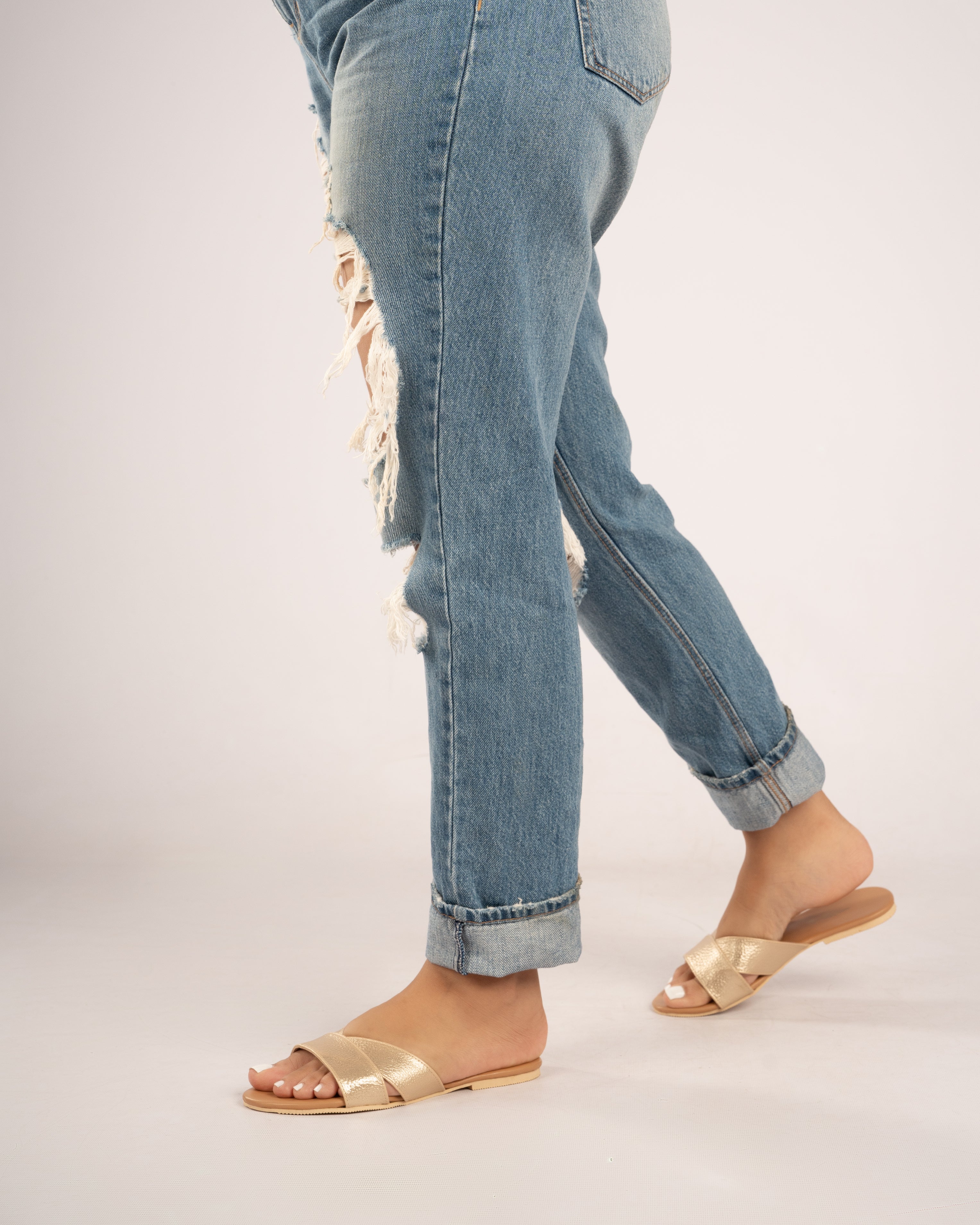 METALIC GOLD SLIDES