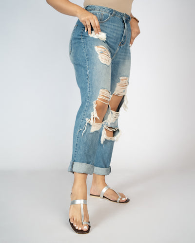 SILVER TOE RING SLIPONS