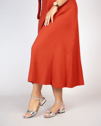 SILVER OPEN TOE LOW BLOCK HEELS