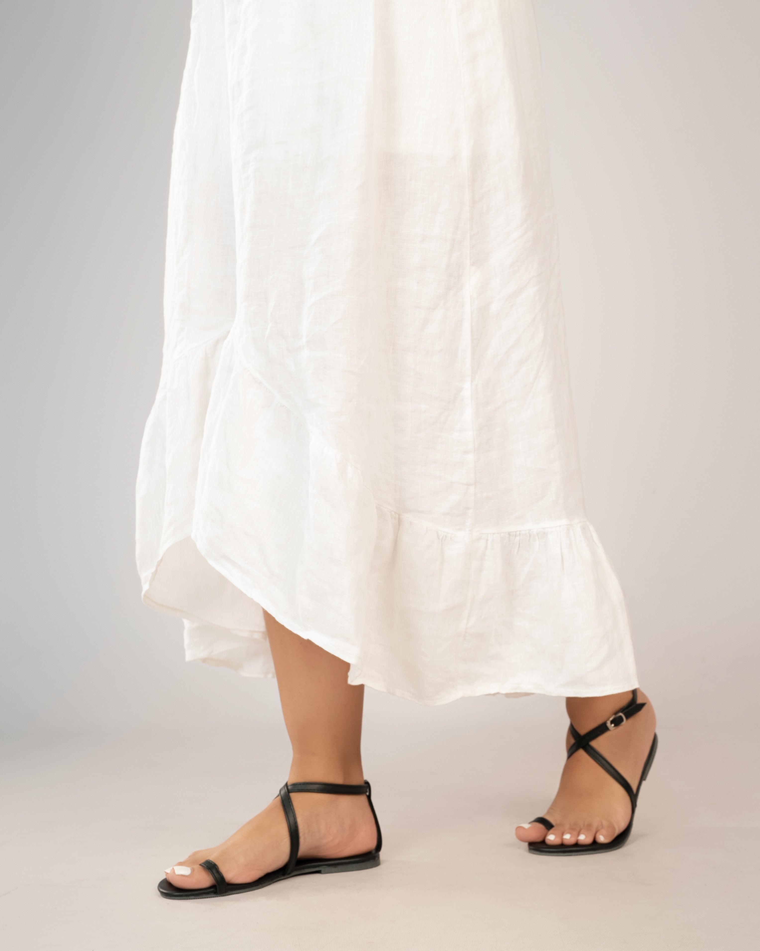 BLACK BAREFOOT SANDALS